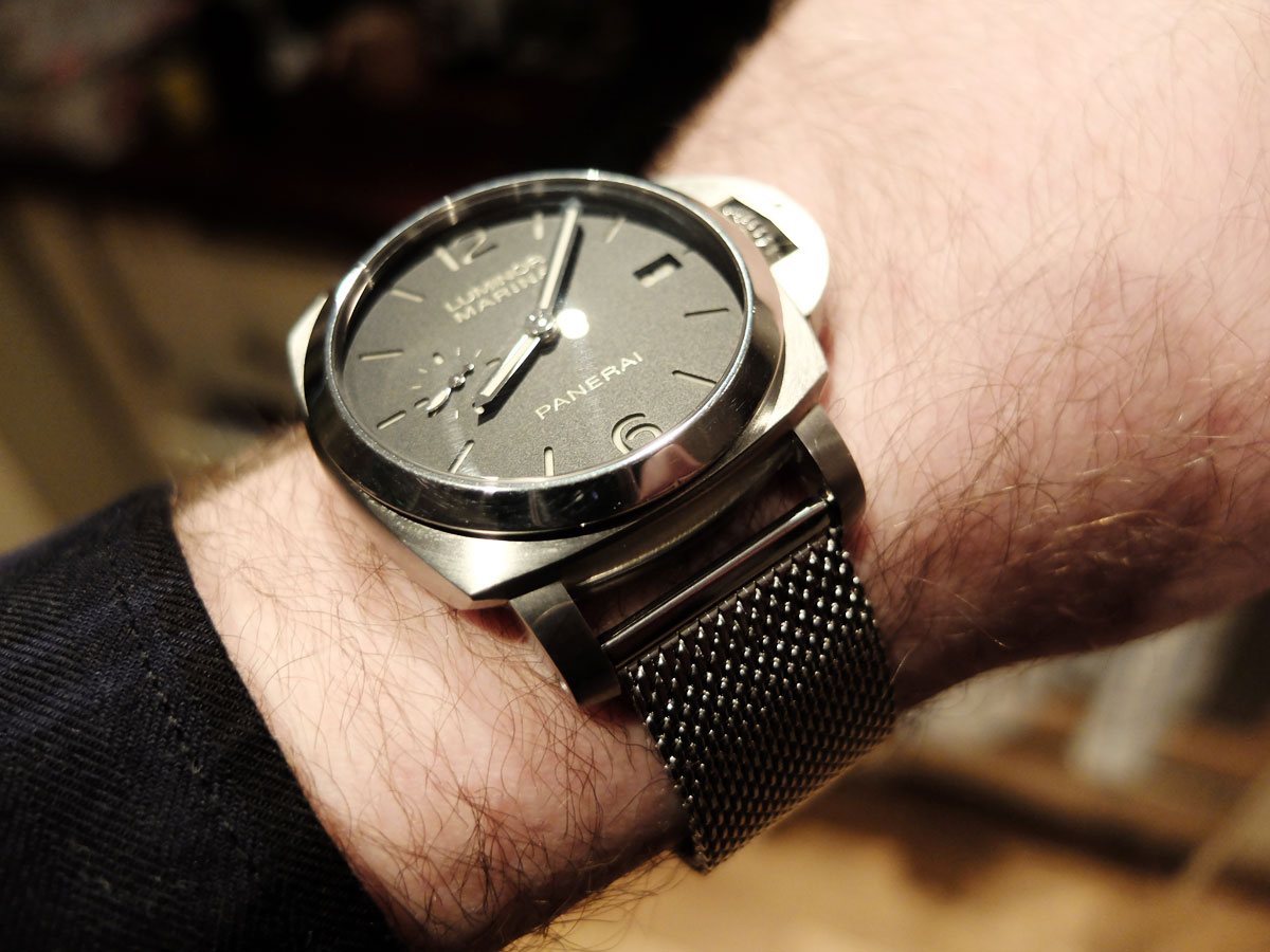 Panerai mesh top bracelet